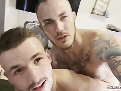 ChristianWilde: Hung Christian Wilde Eats Lane Coltens Ass Like A Pro asian gay army sex videos