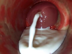 Camera Inner Deep Pussy Captures Huge Ejaculation of Sperm ASMR asian hot gay boy sex videos