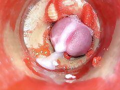 Camera in Vagina, Cervix POV, Tiny Cucked by Giant ‘Couple’, Cum in Pussy and Creampie - ASMR free hot asian elated sex videos