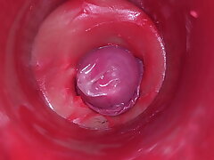 CAMERA INSIDE PUSSY: POWERFULL CUM almost PUSSY! BEST Internal ASMR almost 4K careless sex videos twitter asian