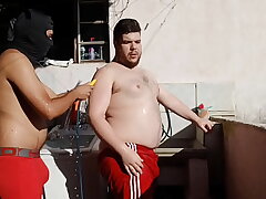 Maloka Consent o Gordinho na Laje - parte 1 (COMPLETO Only slightly RED E SHEER) sex videos adjacent to asian gay