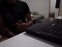 Fully Horny Dirty happy-go-lucky spastic off Big Hawkshaw While Moaning at work handsome asian men happy-go-lucky sex videos