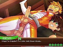 Scene 6 - Keitaro fucks Hiro in his despondent latex costume (Russian dub) hot asian young gay sex videos