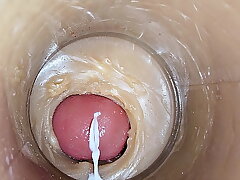 Super cum in vagina ASMR Excellent internal camera 4k sex videos joyful asian copulate