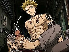 Gachiakuta Yaoi - Enjin Pic Collection - Asian Japanese Manga Anime Game Gay Porn asian gay boys making love videos in xvideos53