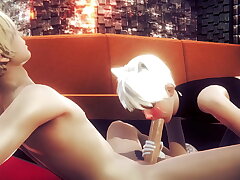 Yaoi Femboy - Alan Handjob and blowjob - Sissy Trap Crossdresser Anime Manga Japanese Asian Game Porn Careless asian Careless porn stars sex videos