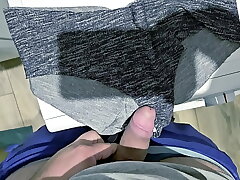 Masturbating with wife's friend used panties while she visited for sleepover xxx sex videos in asian gay