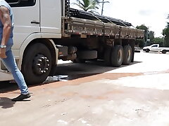 Caminhoneiro safado! asian dad together with descendant jubilant intercourse videos